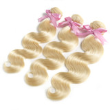 Luvin 613 Blonde Body Wave Brazilian Hair Weave Human Hair Bundles With Closure 3 Bundles Remy Hair and 1PC Lace Frontal Closure Luvin 613 Blonde Body Wave Brazilian Hair Weave Human Hair Bundles With Closure 3 Bundles Remy Hair and 1PC Lace Frontal Closure