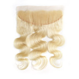 Luvin 613 Blonde Body Wave Brazilian Hair Weave Human Hair Bundles With Closure 3 Bundles Remy Hair and 1PC Lace Frontal Closure Luvin 613 Blonde Body Wave Brazilian Hair Weave Human Hair Bundles With Closure 3 Bundles Remy Hair and 1PC Lace Frontal Closure