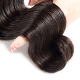 Luvin Peruvian Body Wave Virgin Hair 1 3 Bundle Extensions 100% Unprocessed Natural Human Hair Weave 30 inch Bundles Wavy