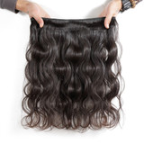 Luvin Peruvian Body Wave Virgin Hair 1 3 Bundle Extensions 100% Unprocessed Natural Human Hair Weave 30 inch Bundles Wavy