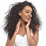 Luvin Brazilian Virgin Hair Deep Wave 4 Pcs/Lots 100% Natural Color Human Hair Weave Bundles No Shedding No Tangle Soft Hair