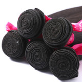 Luvin Malaysian Virgin Hair Straight 3 Bundles Lots 100% Human Hair Weave Bundles Natural Color Hair Extension Soft Hair