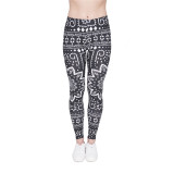 Women Legins Mandala Ombre Blue Printing Legging Fashion Casual High Waist Woman Leggings Women Legins Mandala Ombre Blue Printing Legging Fashion Casual High Waist Woman Leggings