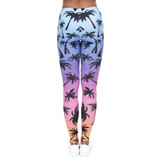 Women Legins Mandala Ombre Blue Printing Legging Fashion Casual High Waist Woman Leggings Women Legins Mandala Ombre Blue Printing Legging Fashion Casual High Waist Woman Leggings
