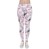 Women Legins Mandala Ombre Blue Printing Legging Fashion Casual High Waist Woman Leggings Women Legins Mandala Ombre Blue Printing Legging Fashion Casual High Waist Woman Leggings