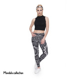 Women Legins Mandala Ombre Blue Printing Legging Fashion Casual High Waist Woman Leggings Women Legins Mandala Ombre Blue Printing Legging Fashion Casual High Waist Woman Leggings