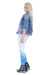 Women Legging Wild Dots Printed leggins High Waist Legins Woman Pants Stretch Leggings