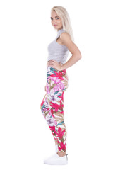 Women Legging Wild Dots Printed leggins High Waist Legins Woman Pants Stretch Leggings