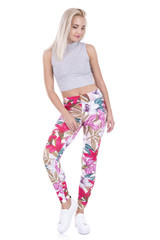 Women Legging Wild Dots Printed leggins High Waist Legins Woman Pants Stretch Leggings