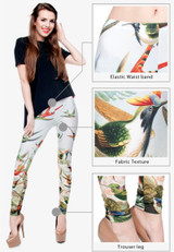 Birds of Paradise 3D Printing Women Legging Casual Pants Trousers Elasticity Leggings Birds of Paradise 3D Printing Women Legging Casual Pants Trousers Elasticity Leggings