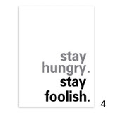 black white english letter picture love quote canvas art print poster wall canvas painting modular wall painting QS0013