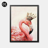 Modern Animals Canvas Art Print Painting Poster, Canvas Wall Picture For Home Decoration, Children's Room Wall Decor WT0033