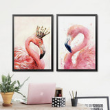 Modern Animals Canvas Art Print Painting Poster, Canvas Wall Picture For Home Decoration, Children's Room Wall Decor WT0033