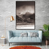 Wave Scandinavian landscape Nordic Abstract Wall Picture Living Room Art Decoration Pictures Canvas Painting Prints No Frame