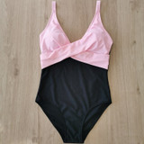 Sexy One Piece Swimwear Women 2020 New Pink Floral Monokini Bathing Suits Gril Beach Bathing Swimsuit Swimming Suit For Female