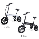 YINYU 14 Inch Folding Electric Bike Power Assist Electric Bicycle E-Bike Scooter 250W Motor Ebike Motorcycle Bicicleta Electrica