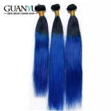 Blonde Hair Bundles with Highlights Brazilian Remy Ombre 613 Pink Red Blue Orange Piano Color Hair Weave 3 Bundles Human Hair