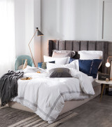 Luxury hotel Bedding Sets Queen King Size Embroidery Egyptian Cotton white Bedlinens Duvet Cover Bedsheet/fitted sheet Pillow Luxury hotel Bedding Sets Queen King Size Embroidery Egyptian Cotton white Bedlinens Duvet Cover Bedsheet/fitted sheet Pillow