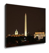 Gallery Wrapped Canvas, Washington Dc Skyline