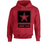 Happy Father's Day Army Dad  - Red T Shirt