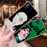 Cute Art Face Phone Case For iPhone Funny Abstract Painting Cover