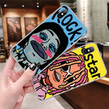 Cute Art Face Phone Case For iPhone Funny Abstract Painting Cover