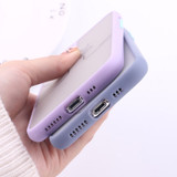 Transparent Abstract Protective Case Geometric Line Body Phone Case For iPhone