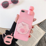 Colorful 3D Bear Cute Cartoon Lovely Samsung Galaxy Case & lanyard