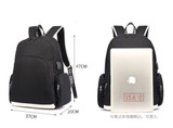 Animal Crossing Canvas USB Charging Backpack