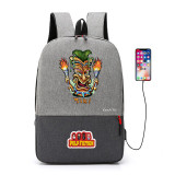 Pulp Fiction bad mother fuker Jules printing canvas Backpack