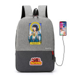 Pulp Fiction bad mother fuker Jules printing canvas Backpack