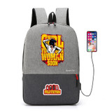 Pulp Fiction bad mother fuker Jules printing canvas Backpack