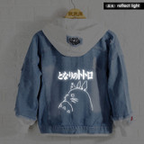 Spring Miyazaki Hayao Totoro hoodie Anime Jeans Coat