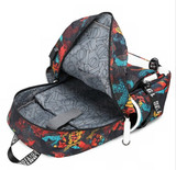 The Mandalorian Yoda baby Schoolbag USB Charge Backpack