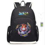 Beyblade BBA revolution USB Charging Travel Backpack