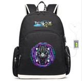 Beyblade BBA revolution USB Charging Travel Backpack