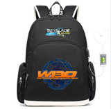Beyblade BBA revolution USB Charging Travel Backpack