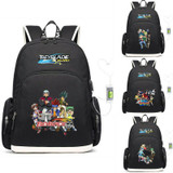 Beyblade BBA revolution USB Charging Travel Backpack