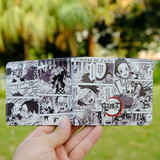 Demon Slayer: Kimetsu no Yaiba wallet with ID card holder short PU Bi-Fold Purse