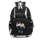 DEATH NOTE L. Lawliet Yagami Light Backpack