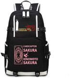Japanese Anime Card Captor KINOMOTO SAKURA Cosplay Backpack