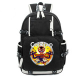 Children's Larger capacity cuphead Amumu Canvas Laptop Backpack