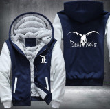 Death Note hoodie Anime Hooded Thick Zipper Men cardigan Sweatshirts