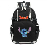 Anime stitch Large Oxford Printing Backpack