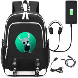 Hollow Knight Bardoon wyrm music USB Charging school canvas Backpack