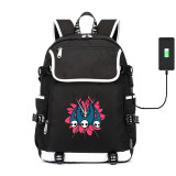 Game Hollow Knight canvas School Bardoon USB charging Laptop Backpack