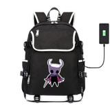 Game Hollow Knight canvas School Bardoon USB charging Laptop Backpack