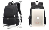 La Casa De Papel Salvador Dali Paper House canvas usb charging Backpack