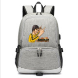 Children's Bruce Lee School canvas Backpack