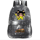 Chinese Kung-fu star Bruce Lee canvas backpack